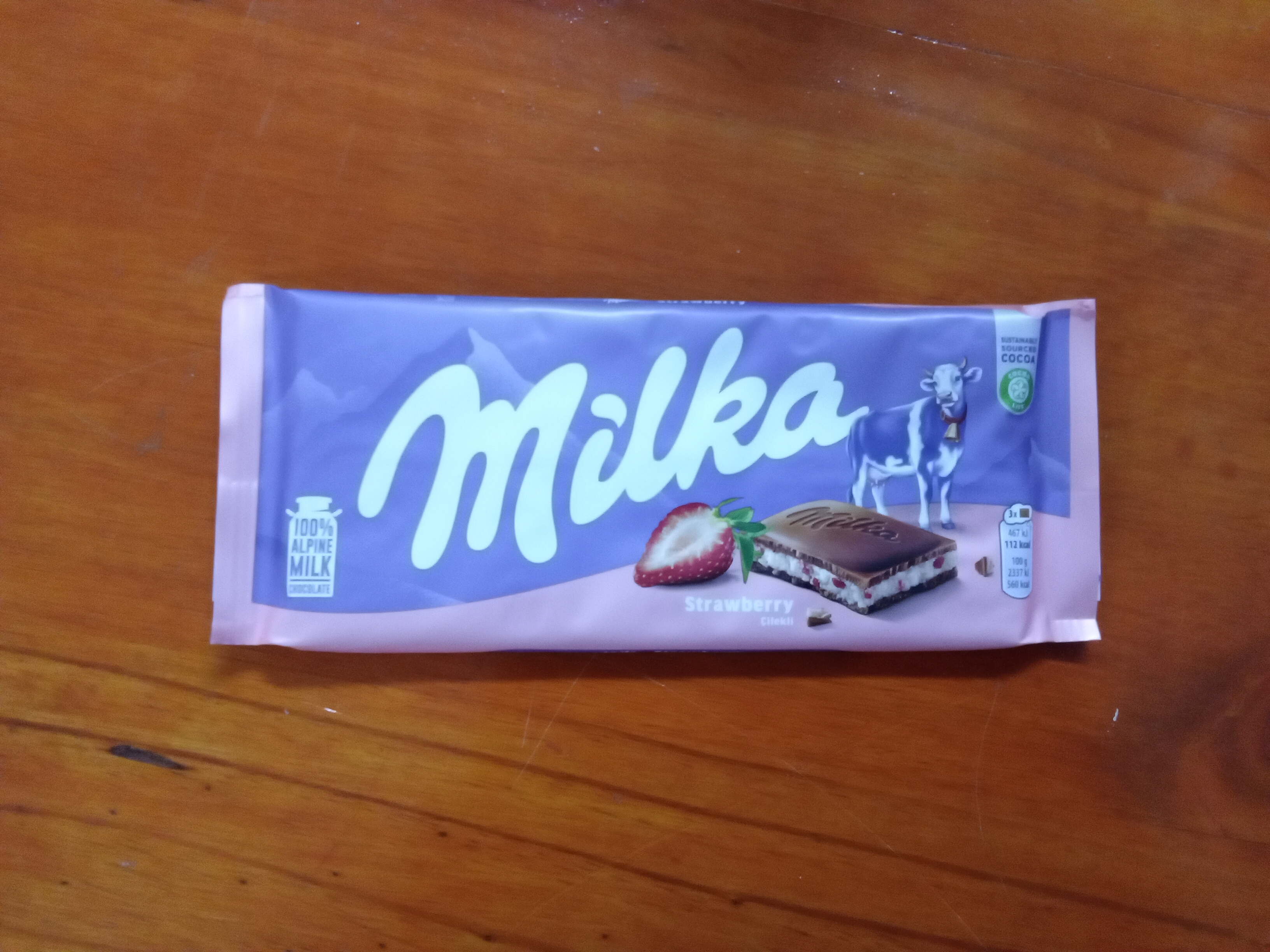 Milka fresa